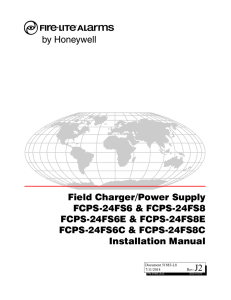 Field Charger/Power Supply - Fire