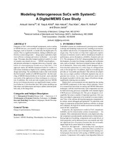 System Level Power-Performance Co-simulation Using Transaction