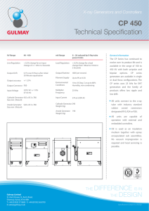 CP450 (160kV, 3200W) - SPS Inspection Systems