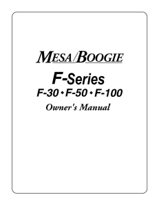 Series - MESA/Boogie