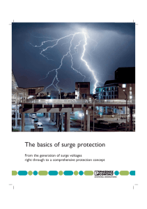 Fundamentals for Surge protection