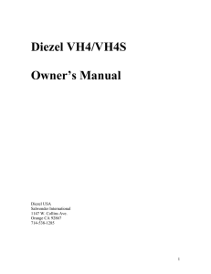 Diezel VH4/VH4S - Motor City Amps