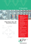LTT SensorCorder Strain Gauge / Volt