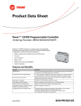 Tracer UC400 Programmable Controller