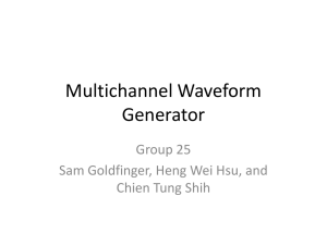 Multichannel Waveform Generator