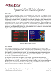 Comparison of LCD and LED Display Technology for QSR Drive