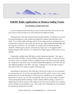 HF/SSB Installation Primer