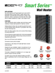 Berko Smart Series Wall Heater