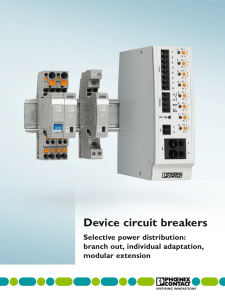 Device circuit breakers