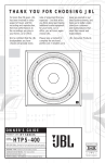 HTPS-400 OM - JBL Synthesis
