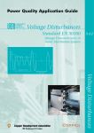 Voltage Disturbances Standard EN 50160