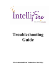 Intellifire troubleshooting guide - A