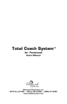Newell Total Coach Manual - SilverLeaf Electronics, Inc.