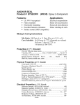 ANCHOR SEAL Product # SY5233FR (WC35) Epoxy 2