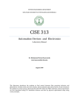 CISE-313-Automation-Devices-and-Electronics-Lab