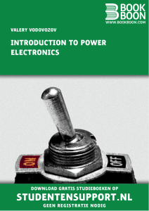 Introduction to Power Electronics