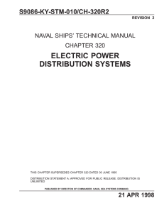 Chapter 320 - Electric Power Distribution Systems