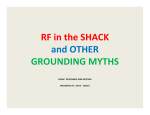 RF in the SHACK and OTHER GROUNDING MYTHS