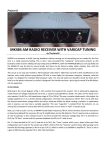 mk484 am radio receiver with varicap tuning