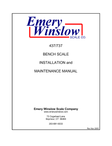 Manual - Emery Winslow Scale Company