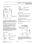 3-REMICA Remote Paging Microphone Installation Sheet