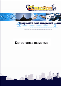 Detectores de metais portateis