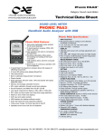 phonic paa3 - Cascade Audio Engineering