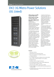 DV2-3G Metro Power Solutions (UL Listed)