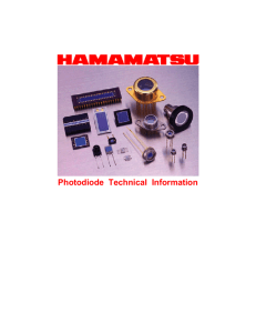 Photodiode Technical Information