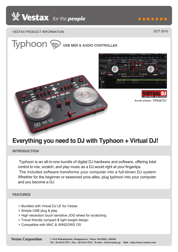 vestax typhoon driver windows 7 vestax typhoon driver windows 7