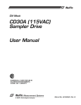 CLIF MOCK CD30A Sampler Drive IOM