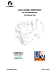 semi-hermetic compressor troubleshooting - A