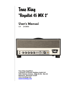 Royalist45 MK2 1 - Tone King Amplifier Company