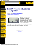 5220A Transconductance Amplifier