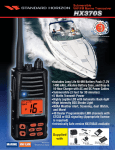 Submersible VHF/FM Marine Transceiver