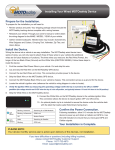 to installation instructions for the MOTOsafety wired device.