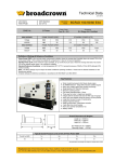 Broadcrown BCRJD 100-50/60 E3A spec sheet