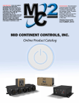 MC2 Product Catalog - Mid Continent Controls, Inc.