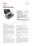 DET 2 / 2 Auto Earth Tester