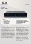 Deltec CA1 Product Brief (pdf download)