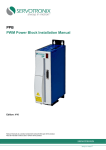 PPB PWM Power Block Installation Manual