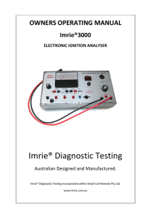 Imrie® Diagnostic Testing