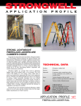 Fiberglass Ladder Rail