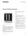 Modular Building Controller