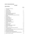 .SECTION 3 - TECHNICAL SPECIFICATIONS LIFT SYSTEM TABLE