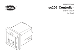 sc200 Controller Full User Manual