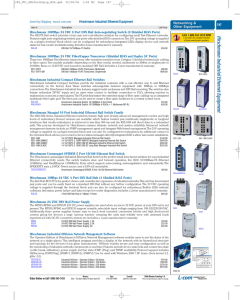 Hirschmann Industrial Ethernet Equipment - L-Com