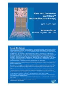 HC19.21.810.45nm Next Generation Intel® Core