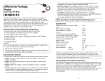 Differential Voltage Probe