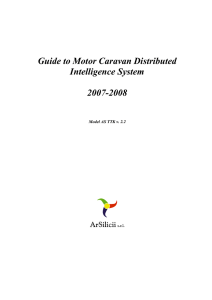 Guide to Motor Caravan Distributed Intelligence System